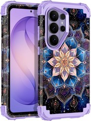 Galaxy S26 Ultra Case Glow in the Dark Three Layer Heavy Duty Shockproof Hard PC