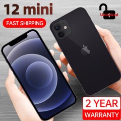 New Sealed Apple iPhone 13 Mini/12 Mini 256GB/128GB Factory Unlocked GSM CDMA