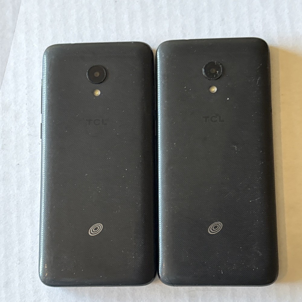 Lot Of 2 Alcatel TCL LX A502DL Cellphone (Black 16GB 2GB) Tracfone. WORKING.