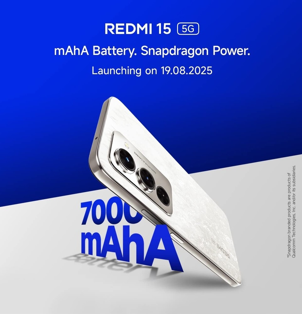 Redmi 15 5G 8GB 256GB Indian Global Version Unlocked