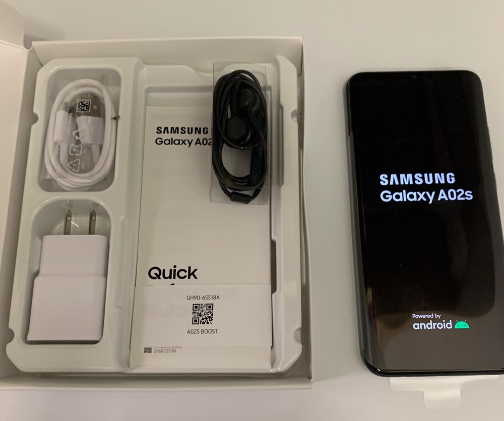 Samsung Galaxy A02s SM-A025U – 32GB – Black Unlocked T-Mobile Metro AT&T A02