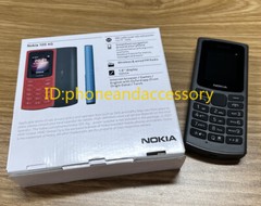 Original Nokia 105 4G Black Blue Dual SIM Unlocked cell phone – New Sealed