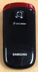 Samsung Chrono 2 II SCH-R270 – Black and Red ( U.S. Cellular ) Very Rare Phone