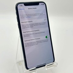 Sprint Apple iPhone X 64GB A1865 MQA52LL/A 87% BH – Hairline Crack