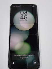 DEFECTIVE – Samsung Galaxy Zflip 5 – 256GB – Mint – GSM Unlocked – 12789