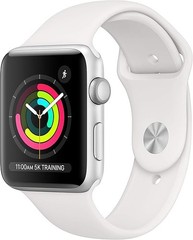 Apple Apple Watch Series 3 42mm GPS only Silver -EXCELLENT 9+/10!