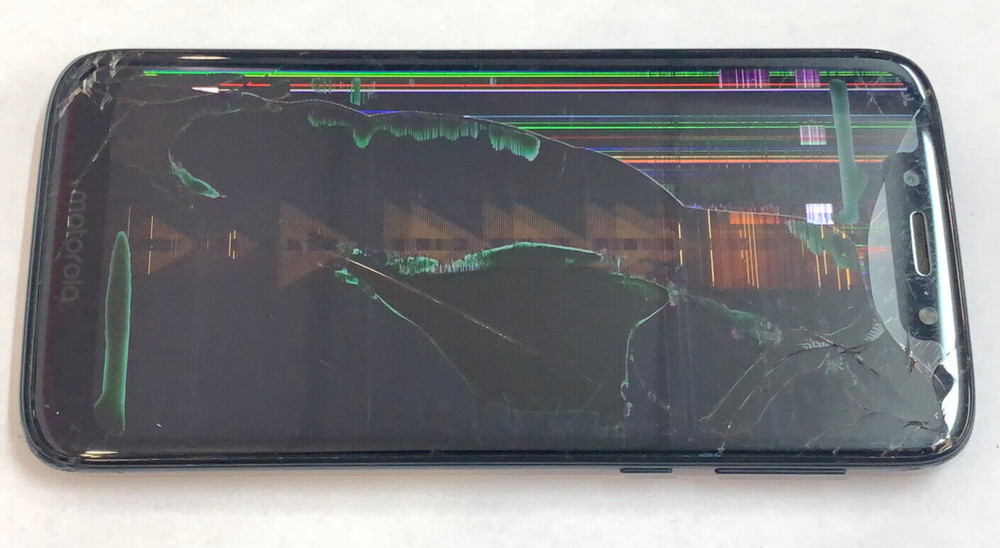 Motorola Moto G7 Play XT1952-4 32GB 4G LTE Smart Cell Phone CRACKED / FOR PARTS