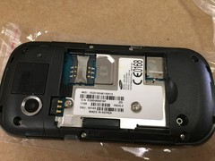 Samsung Evergreen SGH-A667 AT&T Black Cell Phone w/Box – No Battery