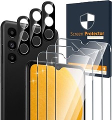 6in1 For Samsung Galaxy A13 4G/5G Screen Protector,Tempered Glass,Side-Back Film