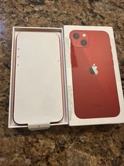 Apple iPhone 13 128gb For Cricket Wireless Only Product Red Color A2482