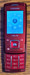 Samsung Helio Heat SPH-A303 – Red ( Helio ) Super Rare CDMA Slider Phone Bundled