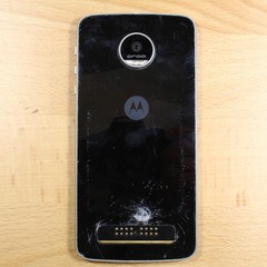 Motorola Moto Z Play Droid XT1635 Black Smartphone For Parts #472