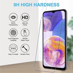 ZTE Blade A35 4G Z2453 Case with Tempered Glass Screen Protector for ZTE Blade A