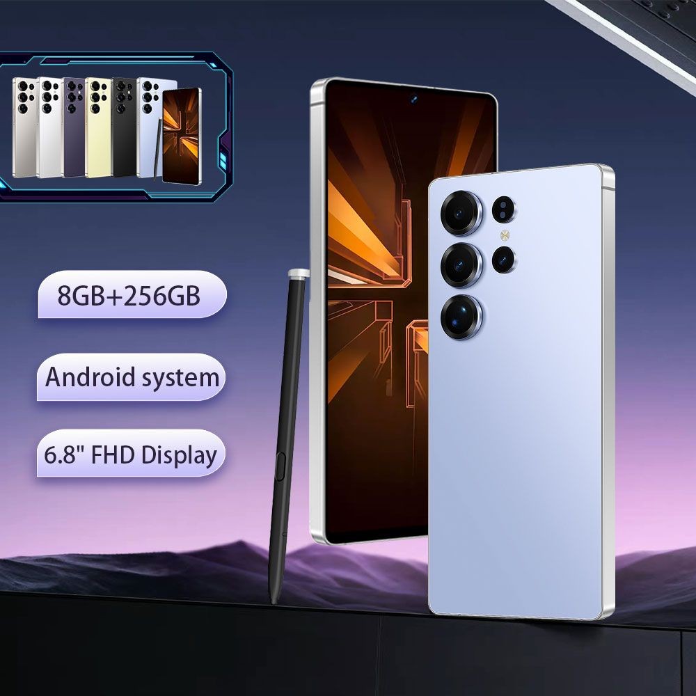 8+256GB Unlocked Smartphone, 6.8″ HD+ Display, I25 5G Ultra Unlocked Phone, Buil
