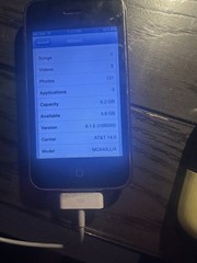 Apple iPhone 3GS 8GB Black AT&T GSM Wi‑Fi GPS Bluetooth iOS MC640LL/A