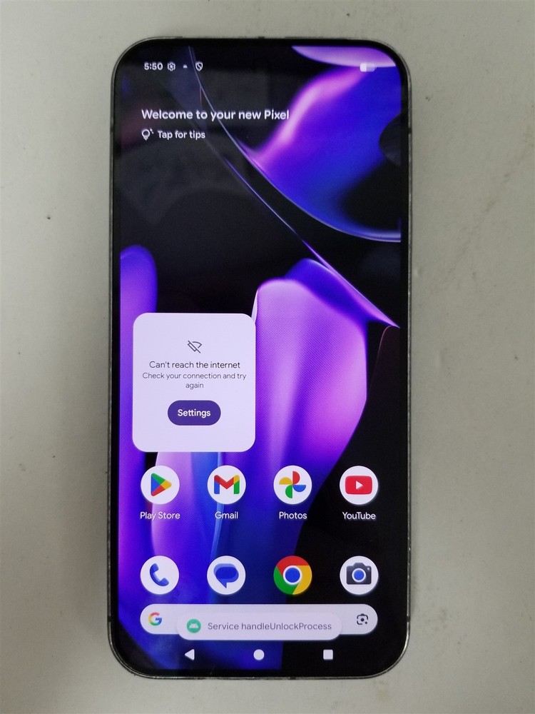 Google Pixel 9 Pro XL 512GB Black GGX8B (Unlocked) Damaged zD2772
