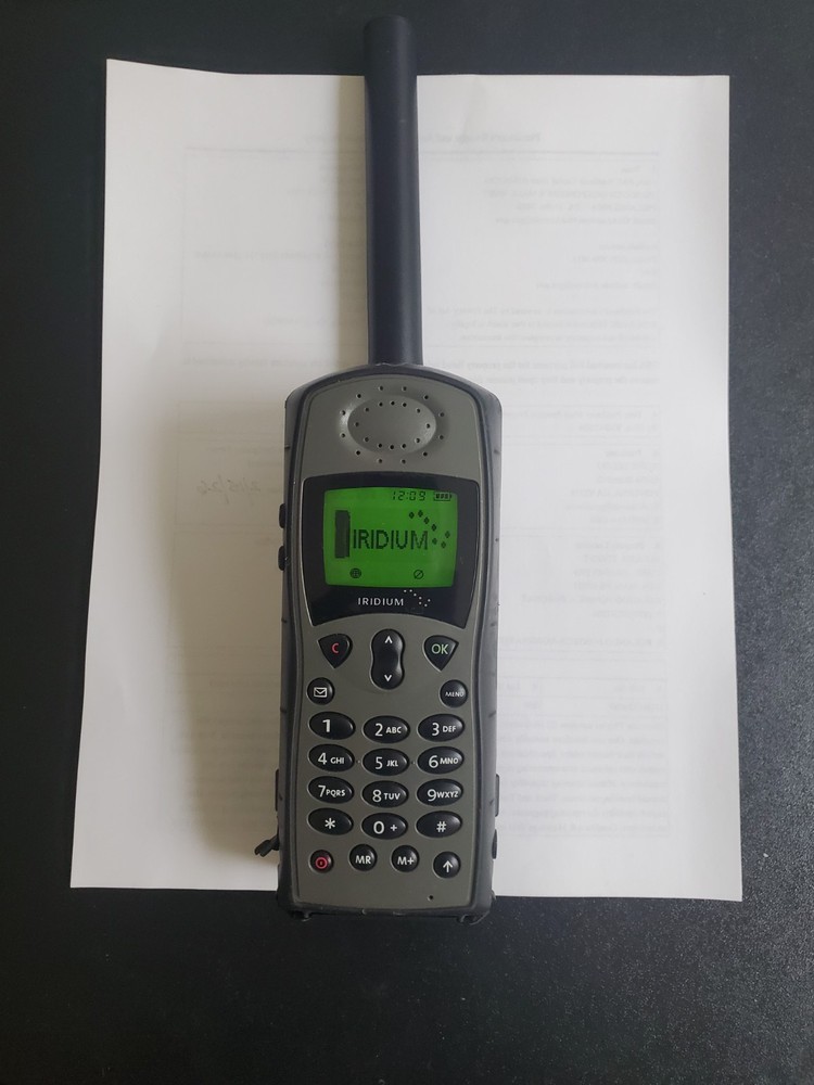 Iridium 9505A Satellite Phone, Antenna. & More AS-IS