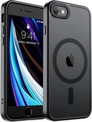 Magnetic for iPhone SE Case 2022 (3rd)/2020 (2nd), iPhone 8 Case Translucent Mat