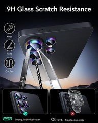 1 Set ESR Samsung Galaxy S24 Ultra Camera Lens Protector, Scratch-Resistant