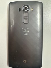 LG G4 VS986B Black (Verizon), Working, Will Need New Sim Card