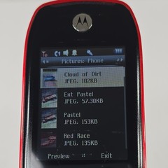 Motorola i897 Ferrari Edition Red Flip Phone – Limited Collector Model NEXTEL…