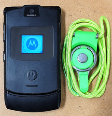 Motorola RAZR / Razor V3a – Black ( CDMA ) Cellular Flip Phone – Very Rare Color