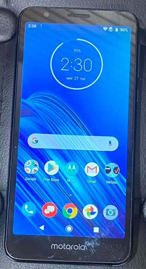 Motorola Moto E6 (Network Locked) – 16GB – Blue