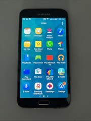 Samsung Galaxy S5 SM-G900T 16GB T-Mobile GSM Android-Used Good Sticky Back Covr