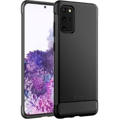 Slim Fit Shock-Absorption Carbon Fiber Phone Case for Samsung Galaxy S20 Plus /