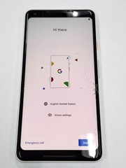 DEFECTIVE – Google Pixel 2 XL – 64 GB – White – Unlocked – G011C – 12834