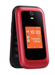 LOT OF 20 – Consumer Cellular Iris Flip Phone 8GB 4G LTE [Hand Set Only] New!