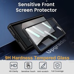 Motorola Razr Fold Case with Pen Holder, Screen Protector, and Kickstand (Black)