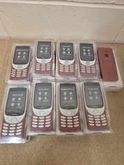 Nokia 8210 4G Dual Sim Feature Phone Unlocked Red – Used