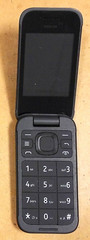 Nokia 2760 Flip / N139DL – Black ( TracFone ) 4G VoLTE Flip Phone – Bundled