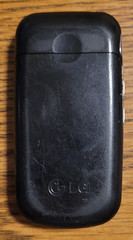 LG UX220 – Black and Silver ( U.S. Cellular ) Very Rare CDMA Flip Phone