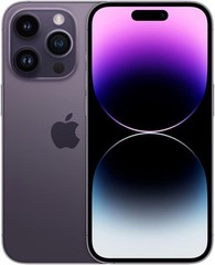Apple iPhone 14 Pro A2650 (Fully Unlocked) 256GB Deep Purple (Excellent)