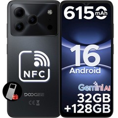 DOOGEE Note 56 Pro Android 16 Unlocked Cell Phone 32GB+128GB 6150mAh NFC 2026 US