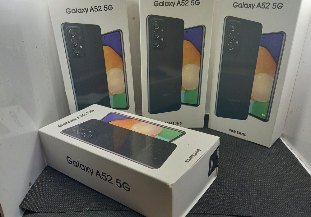 New UNLOCKED Samsung Galaxy A52 5G A526U1 Sealed Box Any GSM Carrier WORLDWIDE