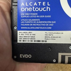 Alcatel One Touch Jitterbug – A622GL – Black – 8GB Great Call