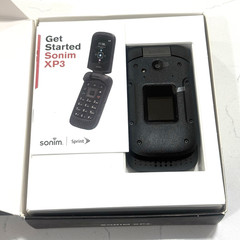 Sonim XP3 XP3800 – 8GB – Black Dual SIM Rugged Flip Phone SPRINT