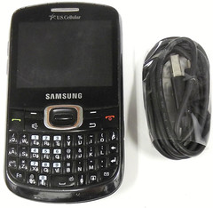 Samsung Freeform 4 SCH-R390 – Black ( U.S. Cellular ) Rare CDMA Phone – Bundled