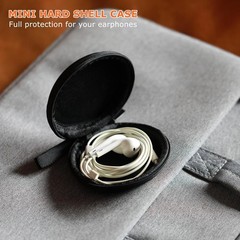 Mini-Portable Hard Shell Earbuds Case for Apple EarPods Headphones USB-C Wired