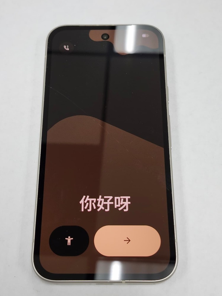 DEFECTIVE – Google Pixel 9a – 128 GB – Porcelain – Unlocked – 12492