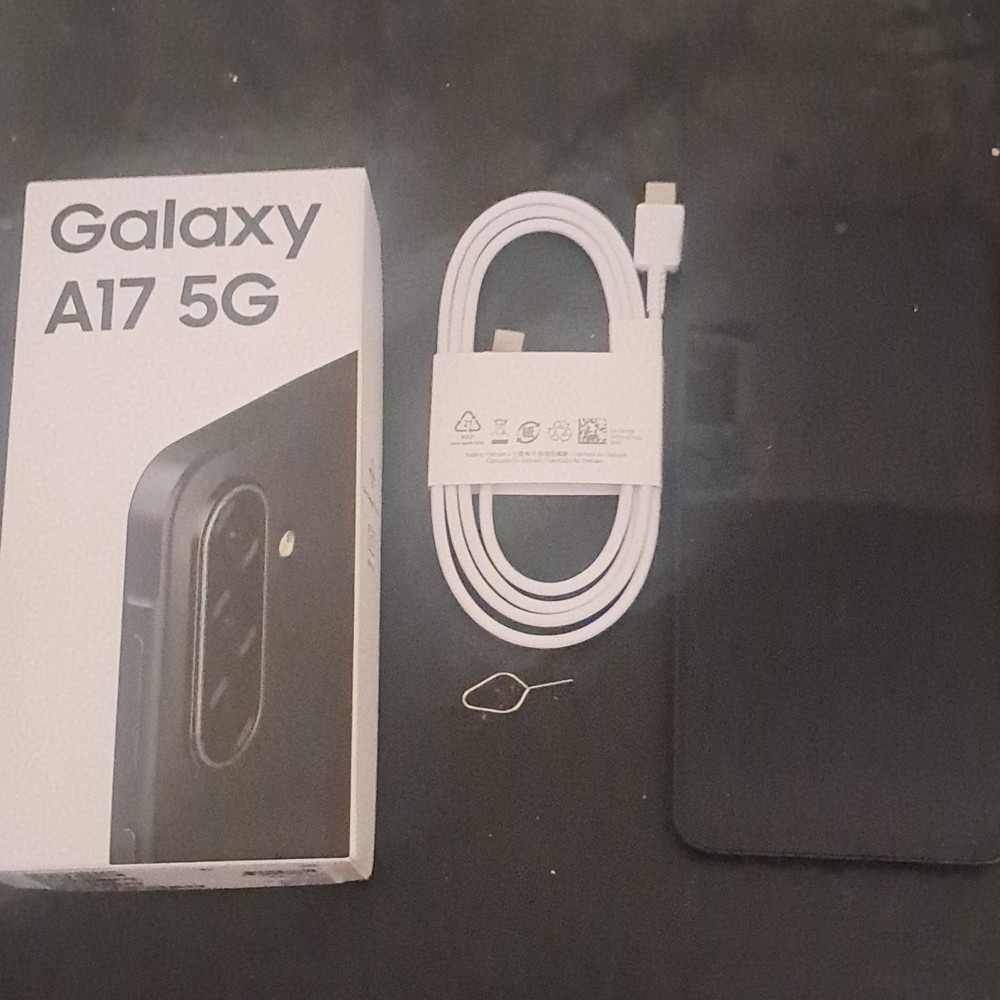 Samsung Galaxy A17 5G SM-A176U 128GB Black 48MP Touchscreen w/ USB-C