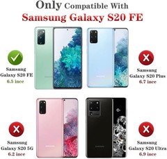 Military Grade Protective Case for Samsung Galaxy S20 FE with Screen Protector R