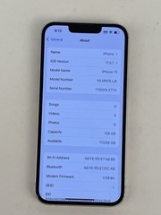 Apple iPhone 13 128GB MLMM3LL/A USED Good Shape Phone Starlight White