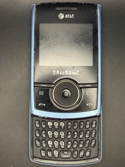 Samsung Propel SGH-A767 Blue (AT&T) No Battery Parts Phone Only