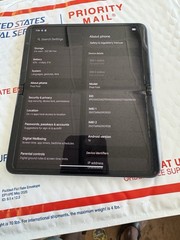Google Pixel Fold 256GB Porcelain Unlocked Foldable Smartphone G9FPL Fully Funct