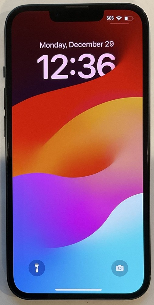 TESTED USED GSM UNLOCKED MIDNIGHT iPhone 13, 128GB A2482 ML933LL/A, 85% BATTERY