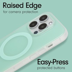 Case for iPhone 14 Pro | 10ft Drop Tested | Jelly Mint Color Design